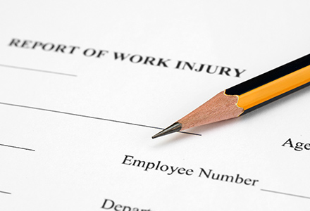 Report of Work Injury Form