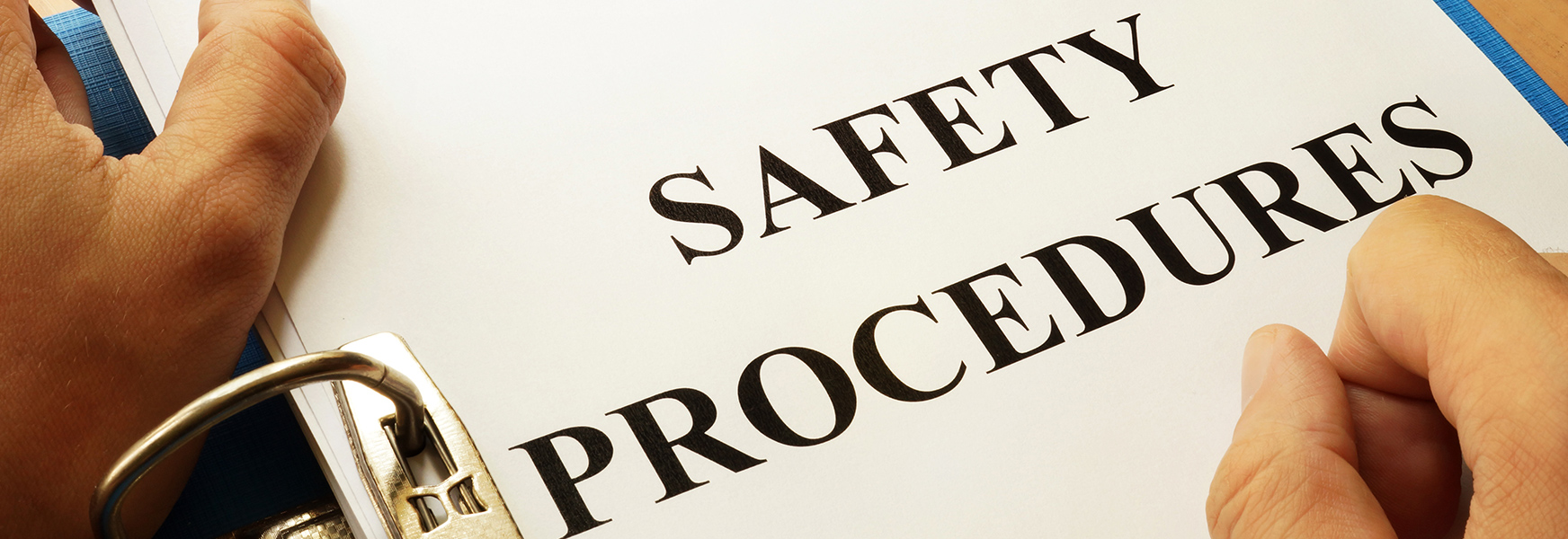 Safety Procedures binder