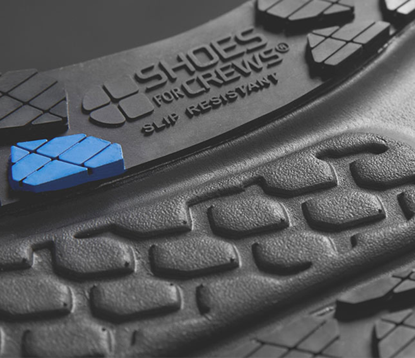 Viewing tread on bottom of Shoes for Crews boot