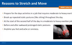 Reasons to Stretch and Move Webinar Screenshot