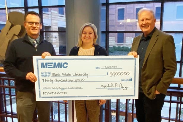 MEMIC Safety Research Center Selects Illinois State University Team to Study Wearable Technologies in the Workplace