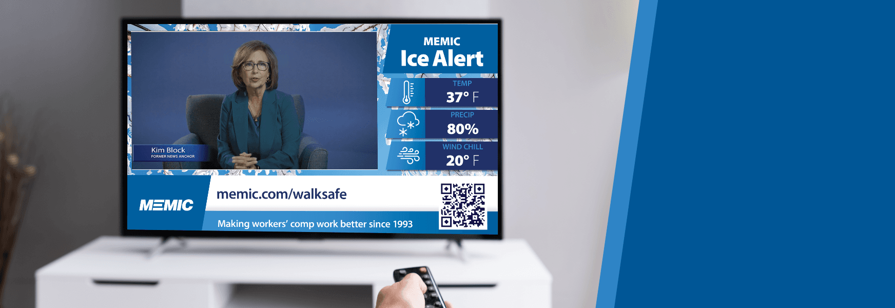 The MEMIC Group Partners with Former News Anchor Kim Block to Launch Life-Saving Winter Safety Campaign