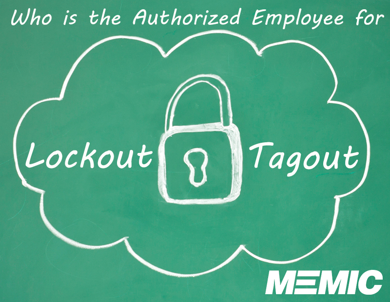 Who is the authorized employee for lockout/tagout?